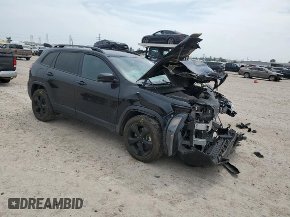2021 Jeep Cherokee Altitude with VIN 1C4PJMLB6MD234495, listed as a Copart auction lot 50558515 with 81,830 mi miles and Salvage Title. Bid and sale history available at carsss.com. Image 4.