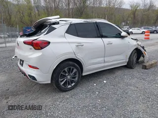 2021 Buick Encore GX Essence with VIN KL4MMGSL5MB039712, listed as a IAAI auction lot 41972324 with 57,362 mi miles and . Bid and sale history available at DreamBid. Image 4.