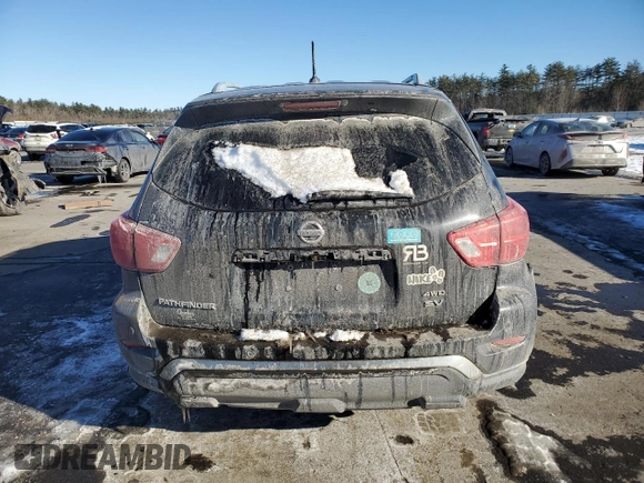 2017 Nissan Pathfinder SV with VIN 5N1DR2MM3HC685214, listed as a Copart auction lot 42679275 with 158,125 mi miles and Salvage Title. Bid and sale history available at carsss.com. Image 6.