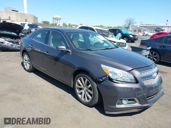 2013 Chevrolet Malibu LTZ with VIN 1G11J5SX6DF335333, listed as a IAAI auction lot 42135480 with 158,743 mi miles and . Bid and sale history available at DreamBid. Image 1.