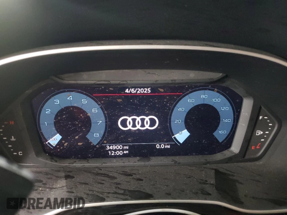 2022 Audi Q3 S line Premium z VIN WA1DECF38N1061940, wystawiony jako Copart lot #52347065 z przebiegiem 34 900 mil mil oraz Szkoda całkowita • Salvage title. Historia ofert i sprzedaży dostępna na DreamBid. Obrazek 9.