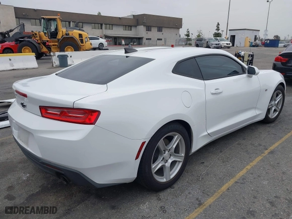 2017 Chevrolet Camaro 1LT with VIN 1G1FB1RX2H0165336, listed as a IAAI auction lot 42041620 with 70,652 mi miles. Bid and sale history available at carsss.com. Image 4.