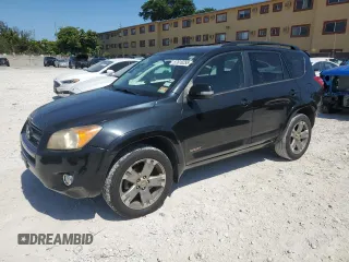 2009 Toyota RAV4 Sport with VIN JTMBK32V595079212, listed as a Copart auction lot 57616255 with 165,176 mi miles and Salvage title. Bid and sale history available at DreamBid. Image 1.