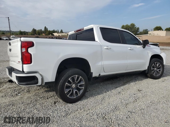 2021 Chevrolet Silverado 1500 RST with VIN 3GCUYEEL1MG364522, listed as a Copart auction lot 65653904 with 52,010 mi miles and Salvage Title. Bid and sale history available at carsss.com. Image 3.