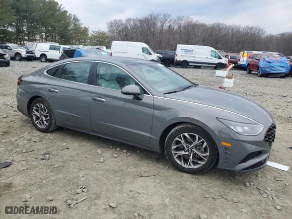 2023 Hyundai Sonata SEL with VIN KMHL14JA0PA262934, listed as a Copart auction lot 46932555 with 61,342 mi miles and Salvage Title. Bid and sale history available at carsss.com. Image 4.