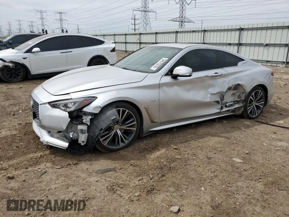 2017 Infiniti Q60 Premium с VIN JN1EV7EL6HM550068, выставлен на аукционе Copart как лот 54575235 с пробегом 80 248 миль миль и Списание • Salvage title. История ставок и продаж доступна на DreamBid. Изображение 1.