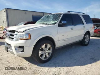 2016 Ford Expedition Platinum с VIN 1FMJU1LT2GEF02439, выставлен на аукционе Copart как лот 79284124 с пробегом 91 166 миль миль и Списание • Salvage title. История ставок и продаж доступна на DreamBid. Изображение 1.