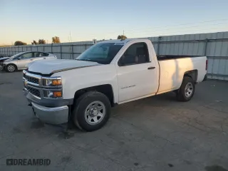 2014 Chevrolet Silverado 1500 Work Truck with VIN 1GCNCPECXEZ297435, listed as a Copart auction lot 88464335 with 126,235 mi miles and Salvage Title. Bid and sale history available at carsss.com. Image 1.