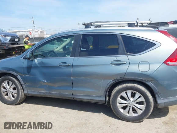 2012 Honda CR-V EX-L with VIN JHLRM3H74CC003987, listed as a IAAI auction lot 42046672 with 143,277 mi miles. Bid and sale history available at carsss.com. Image 14.