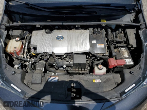 2018 Toyota Prius Two z VIN JTDKBRFU2J3058774, wystawiony jako Copart lot #58352045 z przebiegiem 109 711 mil mil oraz Szkoda całkowita • Salvage title. Historia ofert i sprzedaży dostępna na DreamBid. Obrazek 11.