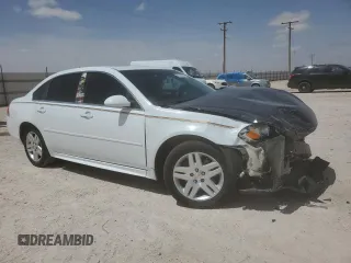 2013 Chevrolet Impala LT with VIN 2G1WG5E32D1174645, listed as a Copart auction lot 51275005 with 80,407 mi miles and Salvage Title. Bid and sale history available at DreamBid. Image 4.