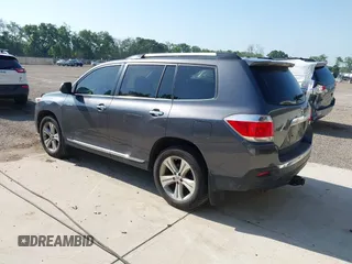 2012 Toyota Highlander Limited with VIN 5TDDK3EH8CS153044, listed as a IAAI auction lot 42565569 with 156,381 mi miles and . Bid and sale history available at DreamBid. Image 3.