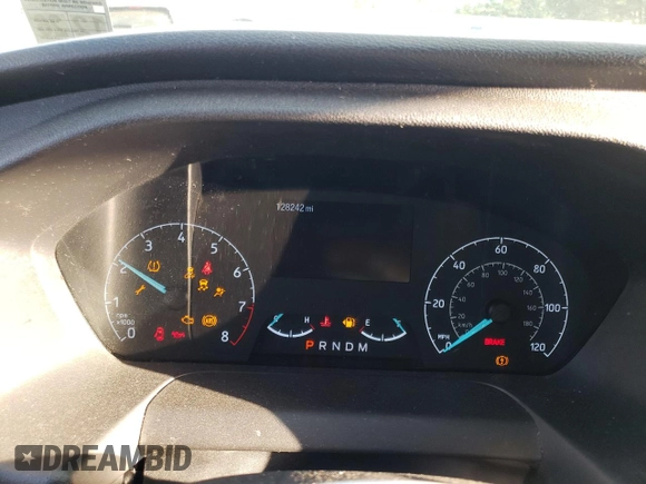 2021 Ford Transit Cargo with VIN 1FTBR1Y87MKA44540, listed as a Copart auction lot 74791034 with 128,242 mi miles and Salvage title. Bid and sale history available at DreamBid. Image 9.