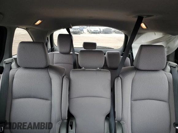 2023 Honda Odyssey EX with VIN 5FNRL6H55PB076665, listed as a Copart auction lot 57663235 with 19,346 mi miles and Salvage title. Bid and sale history available at DreamBid. Image 10.