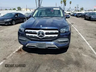 2021 Mercedes-Benz GLS 450 with VIN 4JGFF5KEXMA442665, listed as a Copart auction lot 62712424 with 24,449 mi miles and Salvage Title. Bid and sale history available at DreamBid. Image 12.