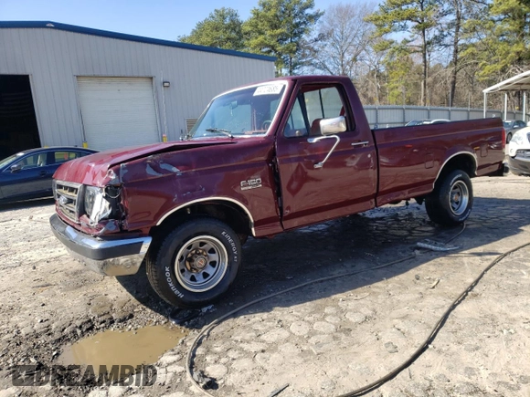 1989 Ford F-150 with VIN 1FTDF15Y6KNA22210, listed as a Copart auction lot 44724685 with 50,009 mi miles and Salvage Title. Bid and sale history available at carsss.com. Image 1.