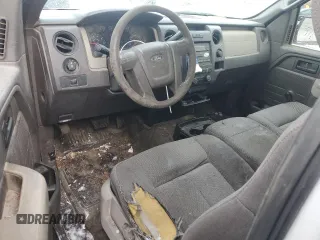 2009 Ford F-150 XL with VIN 1FTRF12839KA68485, listed as a Copart auction lot 44805525 with 213,318 mi miles and Salvage Title. Bid and sale history available at carsss.com. Image 8.