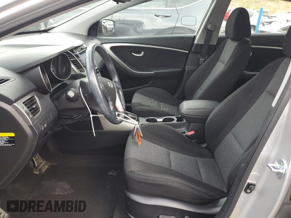2016 Hyundai Elantra GT with VIN KMHD35LH2GU337016, listed as a Copart auction lot 71303524 with 28,326 mi miles and Salvage Title. Bid and sale history available at carsss.com. Image 7.