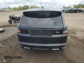 2020 Land Rover Range Rover Sport SVR with VIN SALWZ2RE2LA718179, listed as a Copart auction lot 73362244 with 78,055 mi miles and Salvage Title. Bid and sale history available at carsss.com. Image 6.