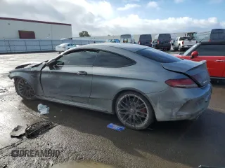 2017 Mercedes-Benz C 63 S AMG with VIN WDDWJ8HB0HF441282, listed as a Copart auction lot 86329554 with Not Provided miles and Salvage Title. Bid and sale history available at carsss.com. Image 2.