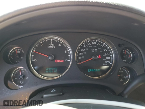 2007 Chevrolet Tahoe LT z VIN 1GNFC13037J277398, wystawiony jako Copart lot #56033605 z przebiegiem 196 490 mil mil oraz Szkoda całkowita • Salvage title. Historia ofert i sprzedaży dostępna na DreamBid. Obrazek 9.