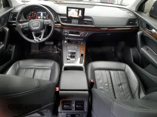 2018 Audi Q5 Premium with VIN WA1ANAFY6J2128431, listed as a Copart auction lot 53681935 with 87,340 mi miles and Clean Title. Bid and sale history available at carsss.com. Image 8.