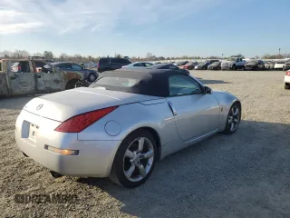 2006 Nissan 350Z Touring with VIN JN1AZ36A46M455983, listed as a Copart auction lot 47029675 with 126,121 mi miles and Salvage Title. Bid and sale history available at carsss.com. Image 3.