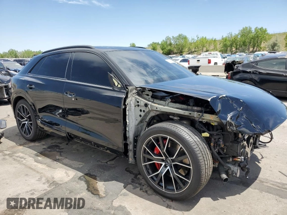 2021 Audi SQ8 Prestige z VIN WA1CWBF1XMD001592, wystawiony jako Copart lot #55723694 z przebiegiem 24 528 mil mil oraz Szkoda całkowita • Salvage title. Historia ofert i sprzedaży dostępna na DreamBid. Obrazek 4.