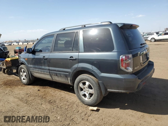 2006 Honda Pilot EX-L with VIN 5FNYF185X6B002128, listed as a Copart auction lot 52354315 with 226,585 mi miles and Non Repairable. Bid and sale history available at DreamBid. Image 2.