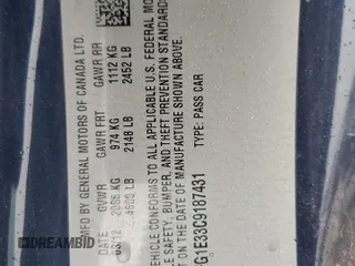 2012 Chevrolet Camaro 2LT z VIN 2G1FG1E33C9187431, wystawiony jako Copart lot #50382355 z przebiegiem 143 012 mil mil oraz Szkoda całkowita • Salvage title. Historia ofert i sprzedaży dostępna na DreamBid. Obrazek 12.