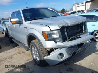 2013 Ford F-150 XL with VIN 1FTFW1EF7DKD14587, listed as a IAAI auction lot 41490769 with 128,980 mi miles. Bid and sale history available at carsss.com. Image 1.