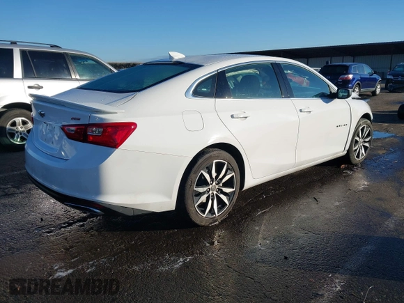 2023 Chevrolet Malibu RS with VIN 1G1ZG5ST8PF213639, listed as a IAAI auction lot 41243518 with 44,337 mi miles and . Bid and sale history available at DreamBid. Image 4.