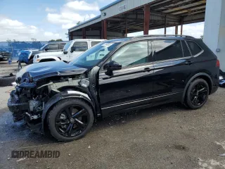 2024 Volkswagen Tiguan SE R-Line Black with VIN 3VVCB7AX3RM070602, listed as a Copart auction lot 51144845 with 10,008 mi miles and Non repairable. Bid and sale history available at DreamBid. Image 1.