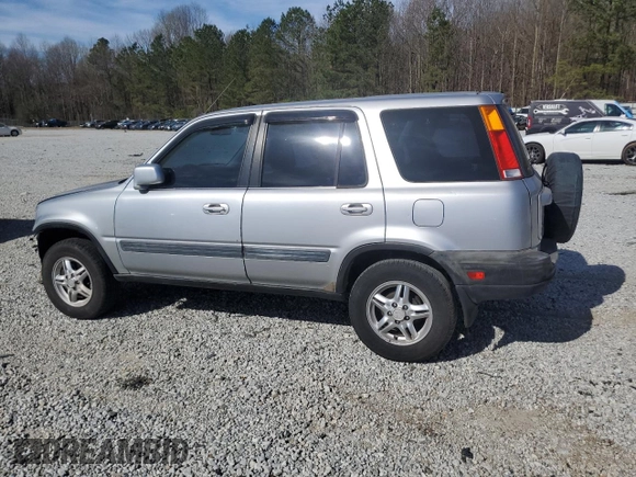 2001 Honda CR-V EX with VIN JHLRD18611C043548, listed as a Copart auction lot 49220155 with 201,476 mi miles and Salvage Title. Bid and sale history available at carsss.com. Image 2.