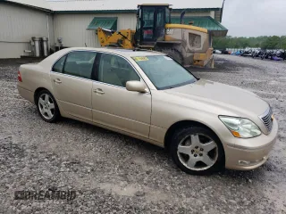 2005 Lexus LS 430 with VIN JTHBN36F055028624, listed as a Copart auction lot 54142335 with 187,356 mi miles and Clean Title. Bid and sale history available at carsss.com. Image 4.