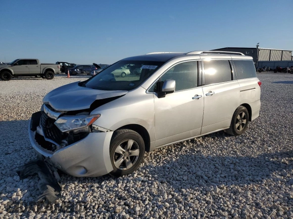 2017 Nissan Quest SV z VIN JN8AE2KP5H9167090, wystawiony jako Copart lot #47270235 z przebiegiem 124 357 mil mil oraz Szkoda całkowita • Salvage title. Historia ofert i sprzedaży dostępna na DreamBid. Obrazek 1.