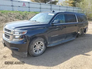 2017 Chevrolet Suburban LT with VIN 1GNSKHKC1HR208296, listed as a Copart auction lot 54574605 with 140,953 mi miles and Clean Title. Bid and sale history available at DreamBid. Image 1.