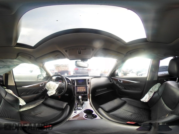 2015 Infiniti Q50 Premium z VIN JN1BV7APXFM352327, wystawiony jako IAAI lot #42367983 z przebiegiem 110 636 mil mil oraz . Historia ofert i sprzedaży dostępna na DreamBid. Obrazek 18.