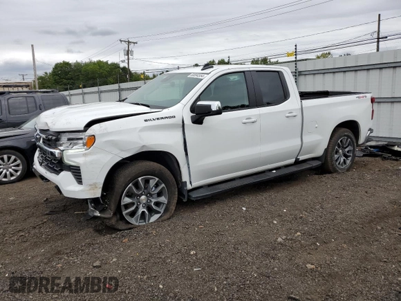 2023 Chevrolet Silverado 1500 LT with VIN 1GCRDDEK6PZ151797, listed as a Copart auction lot 68894554 with 11,487 mi miles and Salvage Title. Bid and sale history available at carsss.com. Image 1.