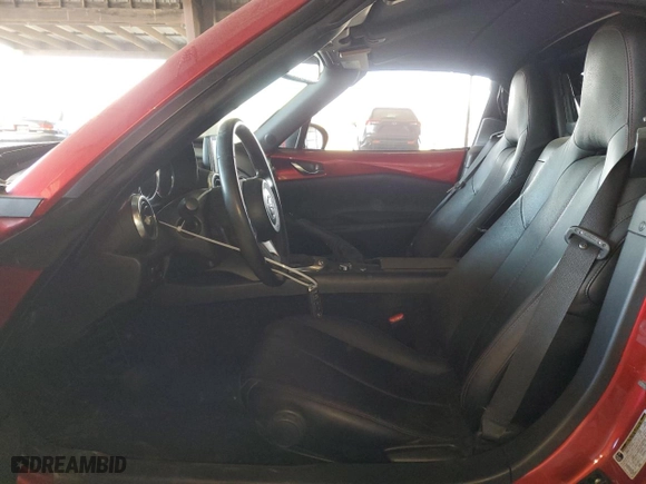 2017 Mazda MX-5 Miata RF Grand Touring with VIN JM1NDAM77H0103709, listed as a Copart auction lot 43248515 with NaN miles and Salvage Title. Bid and sale history available at carsss.com. Image 7.