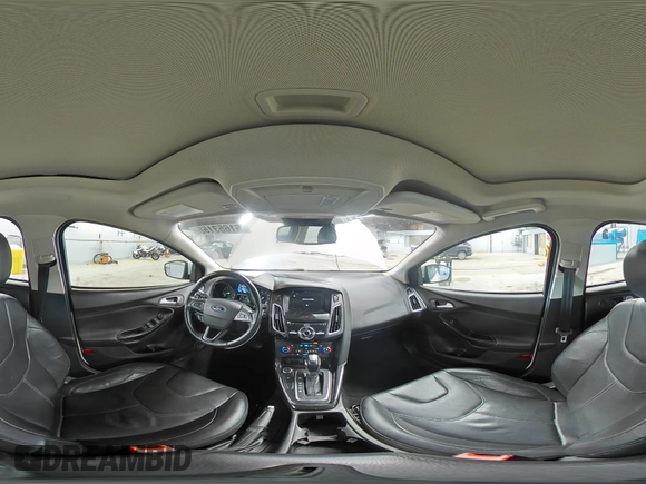2017 Ford Focus Titanium with VIN 1FADP3J25HL213184, listed as a Copart auction lot 61653155 with 120,883 mi miles and Clean title. Bid and sale history available at DreamBid. Image 13.
