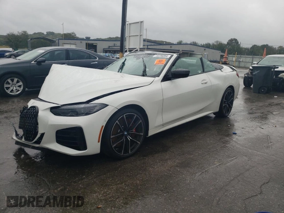 2023 BMW 4 Series M440i xDrive with VIN WBA63AT0XPCL70994, listed as a Copart auction lot 73236094 with 0 mi miles and Salvage Title. Bid and sale history available at carsss.com. Image 1.