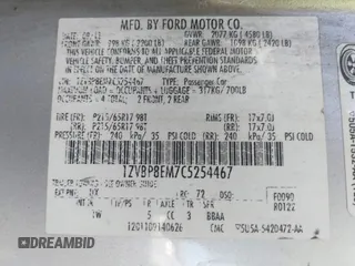 2012 Ford Mustang V6 с VIN 1ZVBP8EM7C5254467, выставлен на аукционе IAAI как лот 42683924 с пробегом 158 382 миль миль и . История ставок и продаж доступна на DreamBid. Изображение 9.