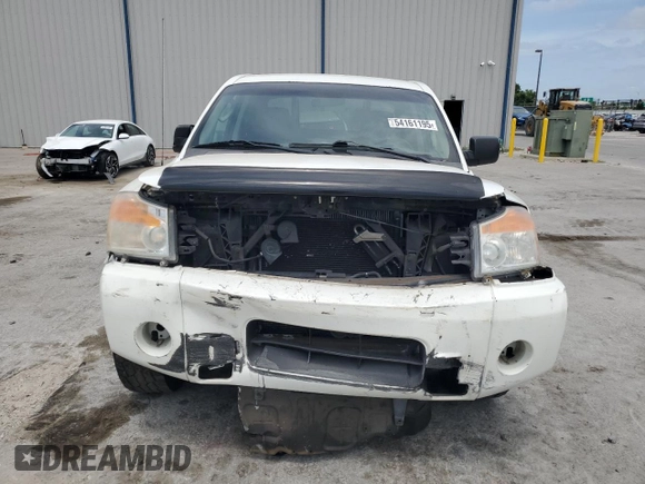 2008 Nissan Titan XE with VIN 1N6BA07D88N345254, listed as a Copart auction lot 54161195 with 189,121 mi miles and Salvage Title. Bid and sale history available at carsss.com. Image 5.