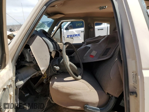 1992 Ford F-150 with VIN 1FTEX15N3NKA00727, listed as a Copart auction lot 57169714 with Not Provided miles and Salvage Title. Bid and sale history available at carsss.com. Image 7.