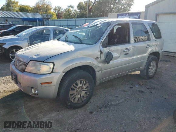 2007 Mercury Mariner Convenience z VIN 4M2YU80Z47KJ11826, wystawiony jako Copart lot #77327954 z przebiegiem 195 320 mil mil oraz Szkody całkowita. Historia ofert i sprzedaży dostępna na DreamBid. Obrazek 1.