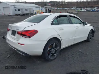 2019 Mercedes-Benz A 220 with VIN WDD3G4FB1KW000569, listed as a IAAI auction lot 41588110 with 83,265 mi miles and . Bid and sale history available at DreamBid. Image 4.