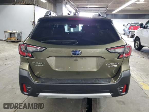 2021 Subaru Outback Touring with VIN 4S4BTAPC0M3110780, listed as a Copart auction lot 61643495 with 58,935 mi miles and Salvage title. Bid and sale history available at DreamBid. Image 6.