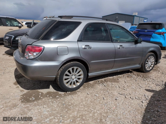 2007 Subaru Impreza Wagon i with VIN JF1GG61677H819573, listed as a Copart auction lot 48554185 with 187,186 mi miles and Salvage Title. Bid and sale history available at carsss.com. Image 3.