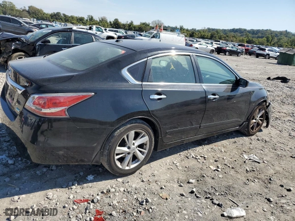 2014 Nissan Altima 2.5 SV with VIN 1N4AL3AP7EC176354, listed as a Copart auction lot 74248504 with 160,928 mi miles and Salvage Title. Bid and sale history available at carsss.com. Image 3.